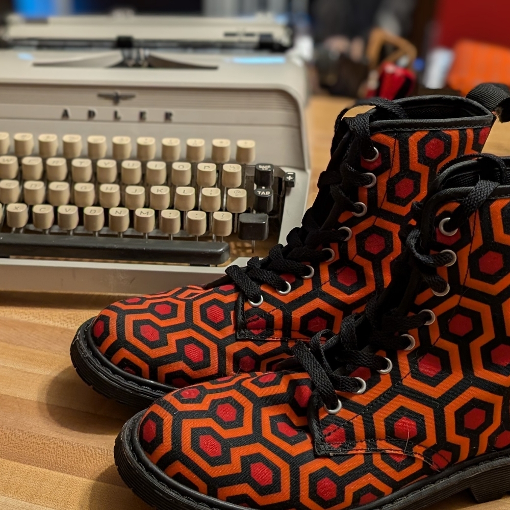 The Shining Carpet Pattern Boots
